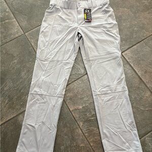 Under Armour HeatGear Men's Gray Baseball Pants XL NEW